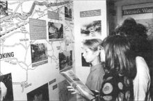 Young visitors in the exhibition (11K)