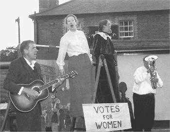 How did women get the vote - Mikron show (15k)